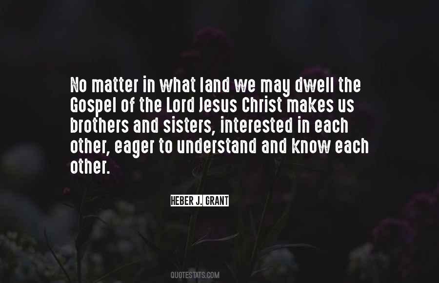 Gospel Of Jesus Christ Quotes #83747