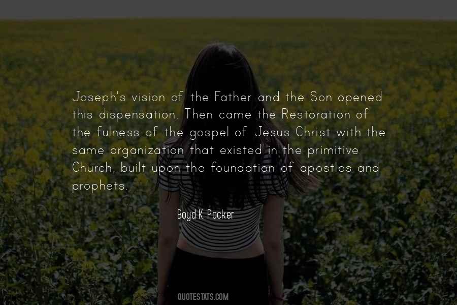 Gospel Of Jesus Christ Quotes #997613