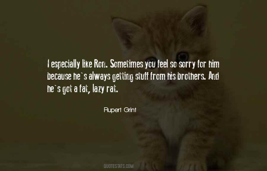 Quotes About Sorry For Him #1254535