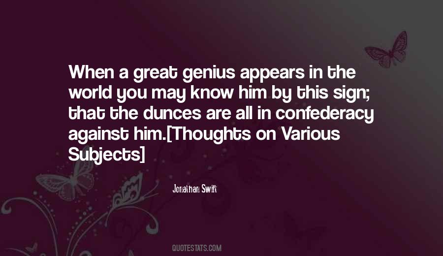You Are A Genius Quotes #803284