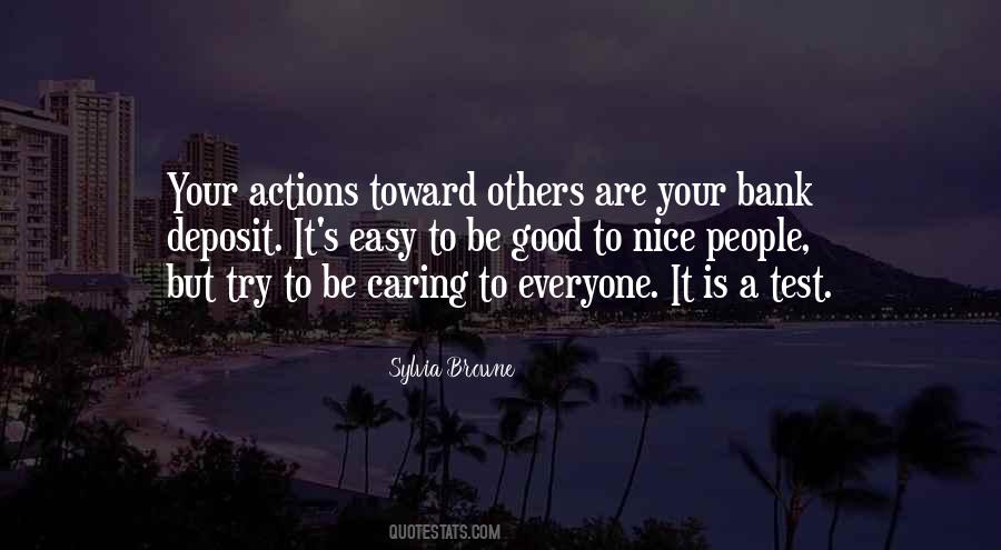 Quotes About People's Actions #565684