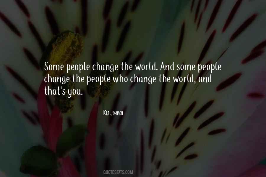 People Change Quotes #1553966