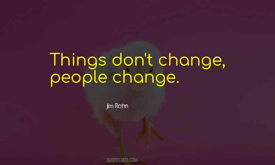 People Change Quotes #1810731