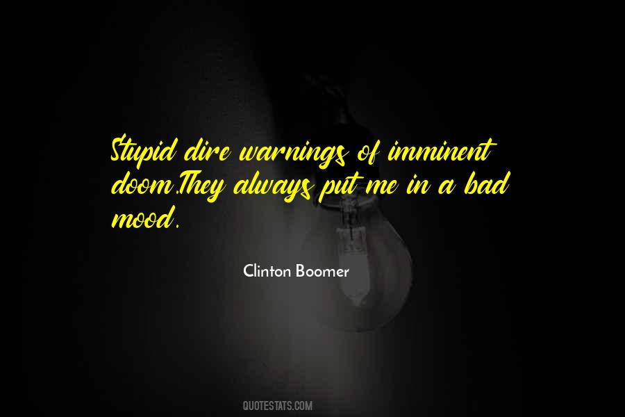 Quotes About Warnings #1048744