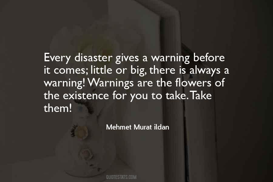 Quotes About Warnings #105725