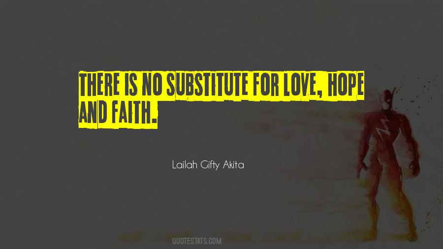 Quotes About Love Hope And Faith #1282007