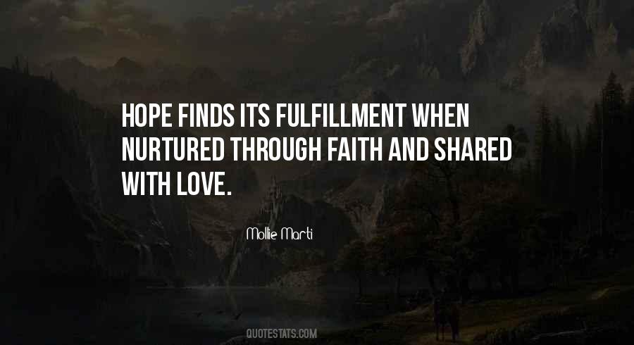 Quotes About Love Hope And Faith #429346