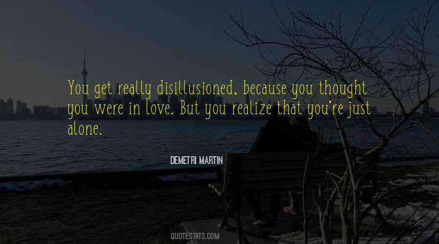 Quotes About Realizing You're In Love #590350