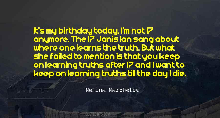 Quotes About One's Birthday #1226279