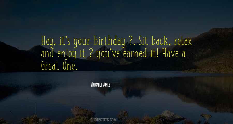 Quotes About One's Birthday #1251071