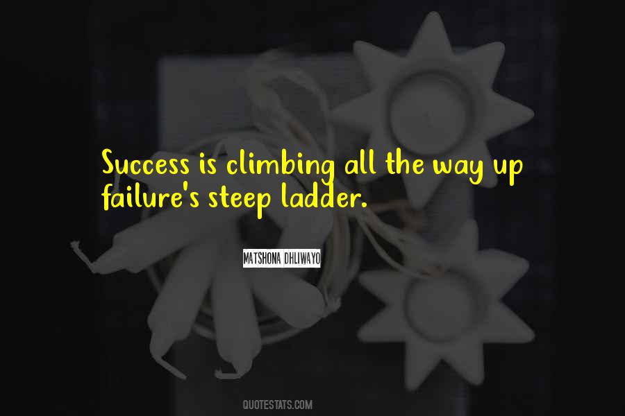 Quotes About Climbing A Ladder #875827