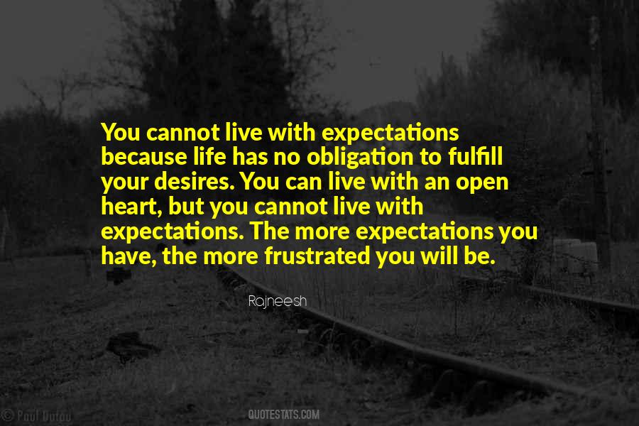 Fulfill Expectations Quotes #1503695