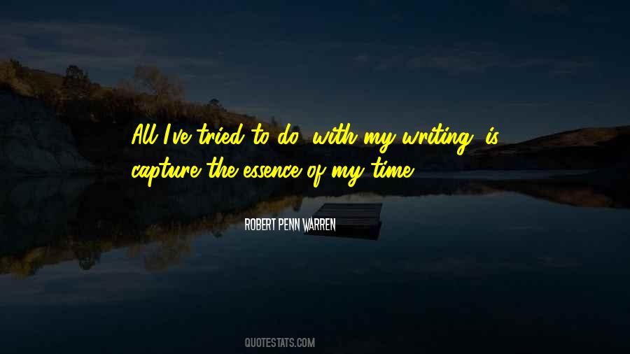 Quotes About Essence Of Time #657295