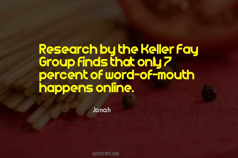 Quotes About Word Of Mouth #1498906