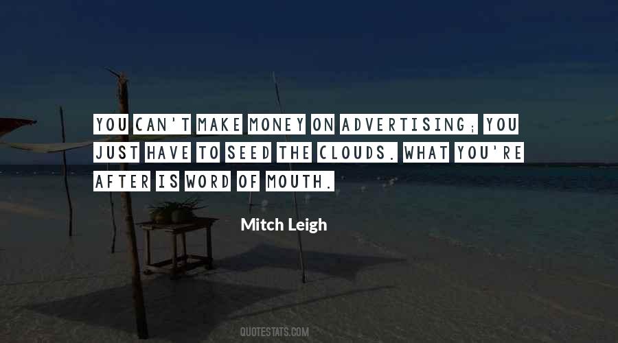 Quotes About Word Of Mouth #300781