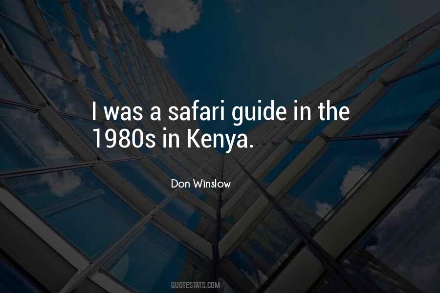 Quotes About Safari #219615