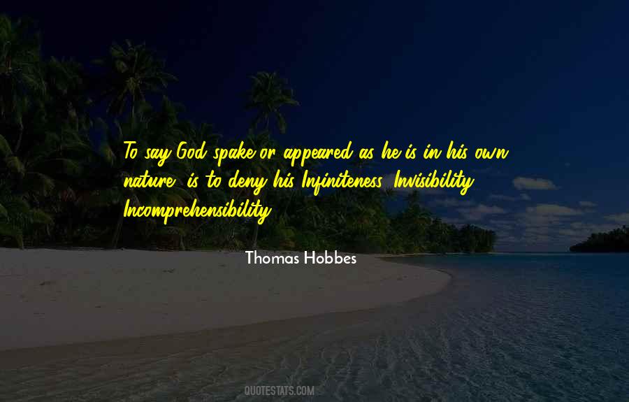 Incomprehensibility Of God Quotes #645923