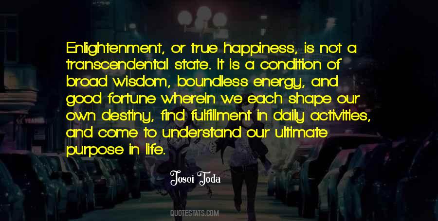 Happiness Enlightenment Quotes #1038545