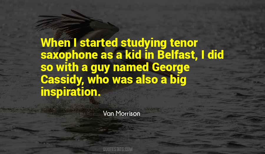 Quotes About Tenor Saxophone #112835