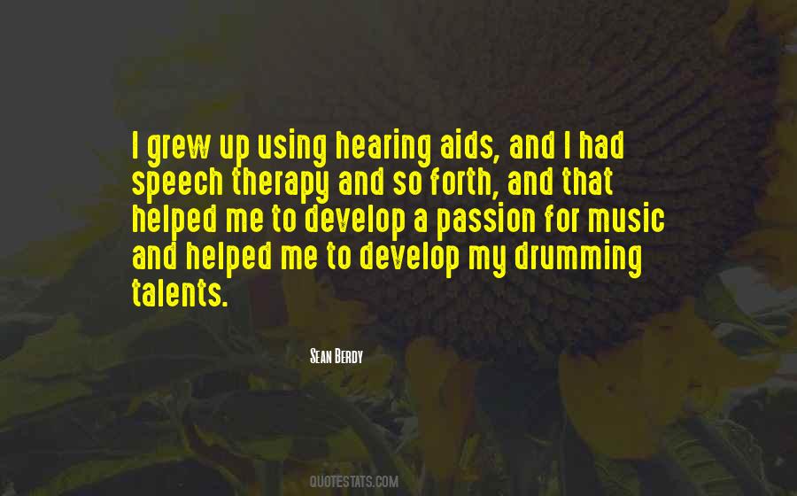 Quotes About Music Therapy #314339