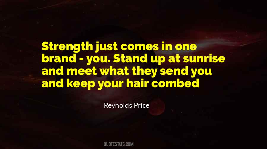 Combed Hair Quotes #176731