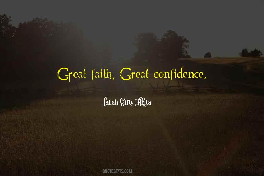 Great Confidence Quotes #1718308