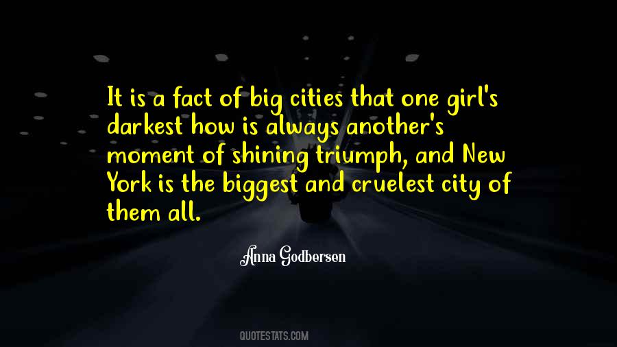 Quotes About A Big City #7206