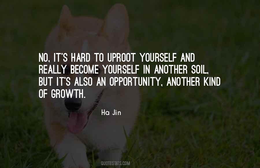 Quotes About Opportunity And Growth #1342852