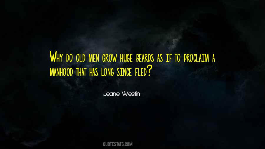 Quotes About Beards #438698
