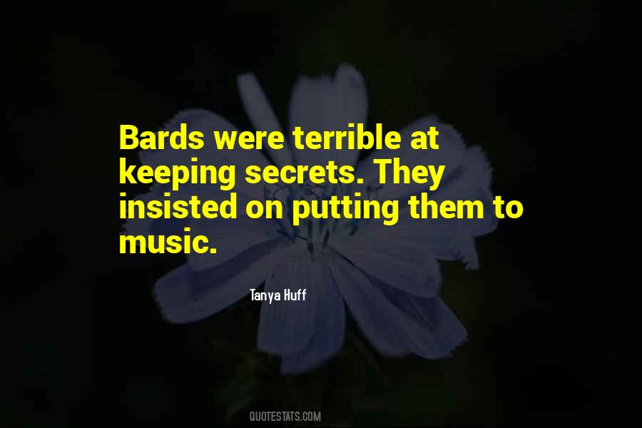 Quotes About Bards #782451