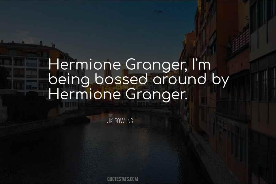 Quotes About Hermione Granger #1372030