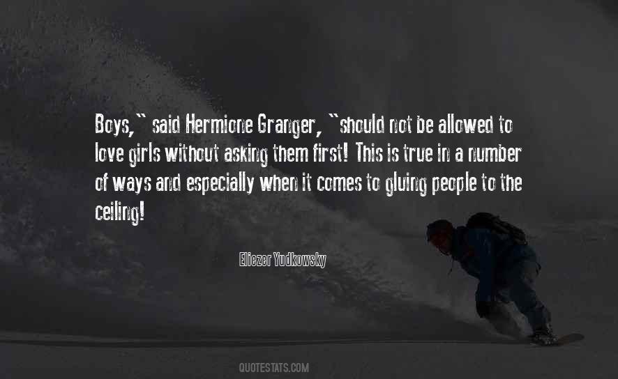 Quotes About Hermione Granger #17798