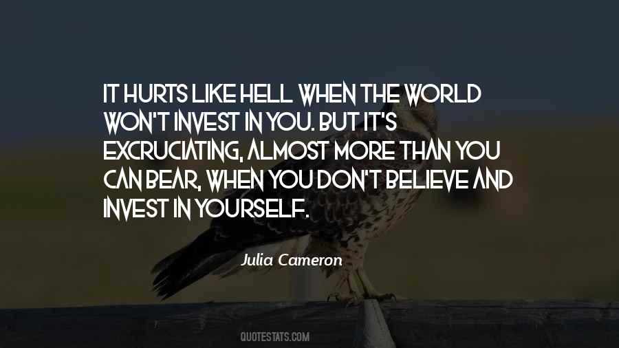 It Hurts Like Hell Quotes #1219902