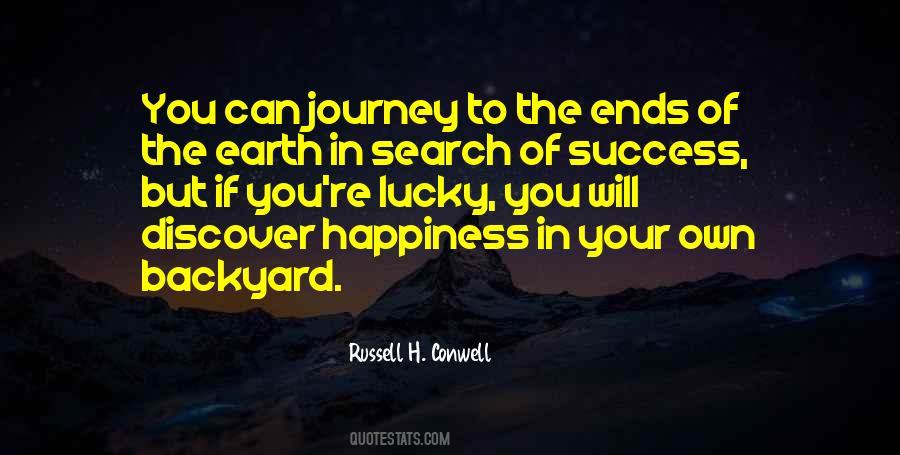 Quotes About The Journey To Happiness #913043