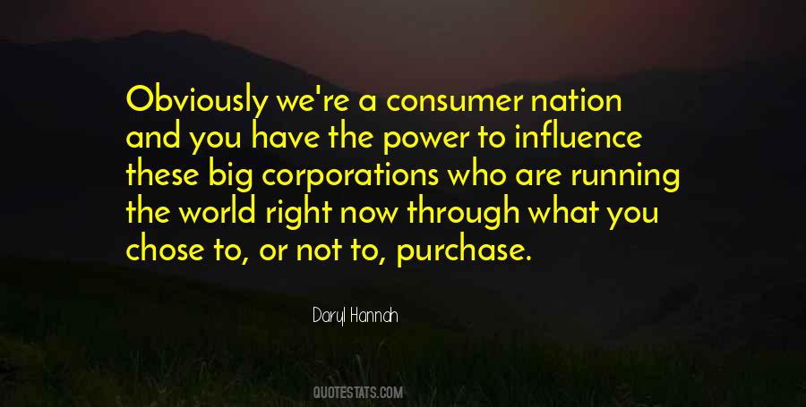 Quotes About Influence And Power #107791