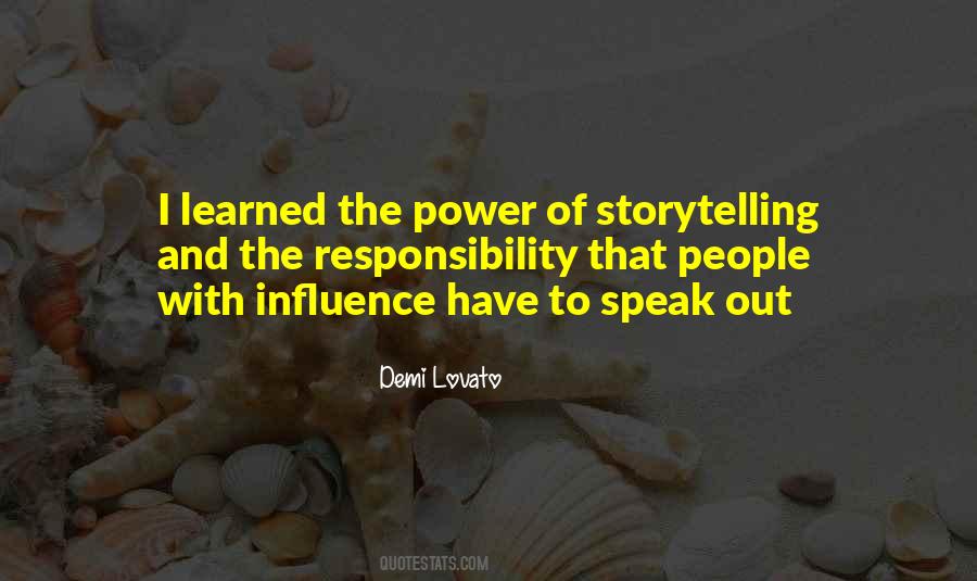 Quotes About Influence And Power #92169