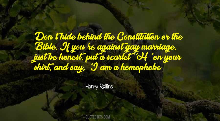 Quotes About Homophobia #65745