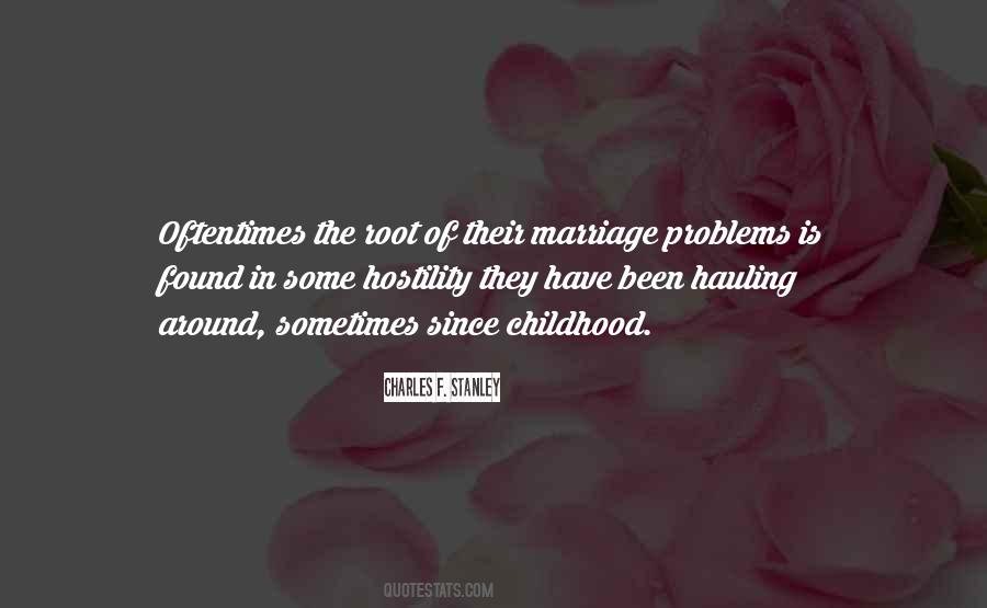 Quotes About Problems In Marriage #726854