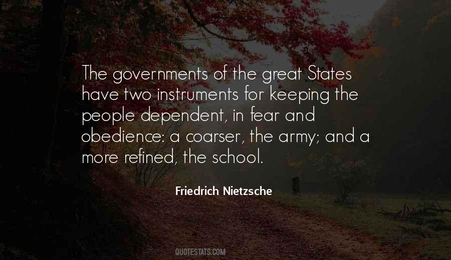 Quotes About Fear And Government #1168034