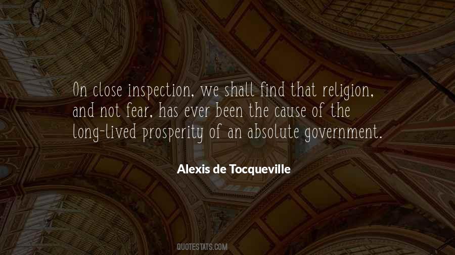 Quotes About Fear And Government #118554