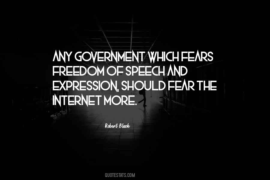 Quotes About Fear And Government #1223278