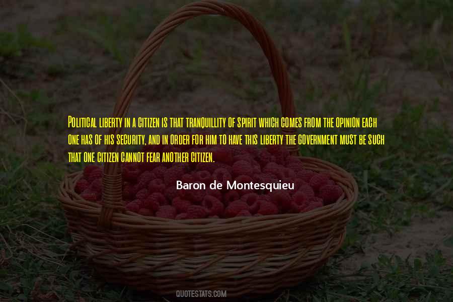 Quotes About Fear And Government #1781225