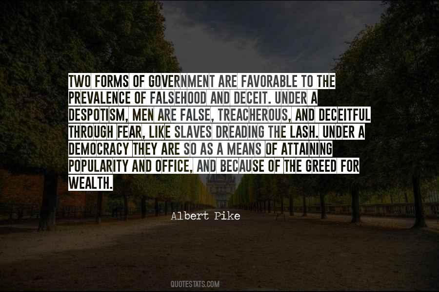 Quotes About Fear And Government #1782418