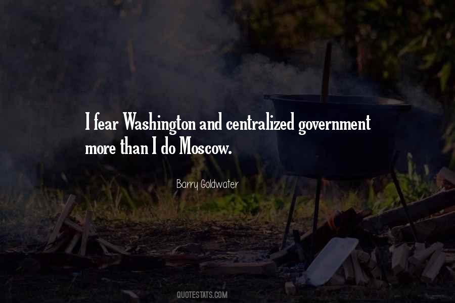 Quotes About Fear And Government #208380