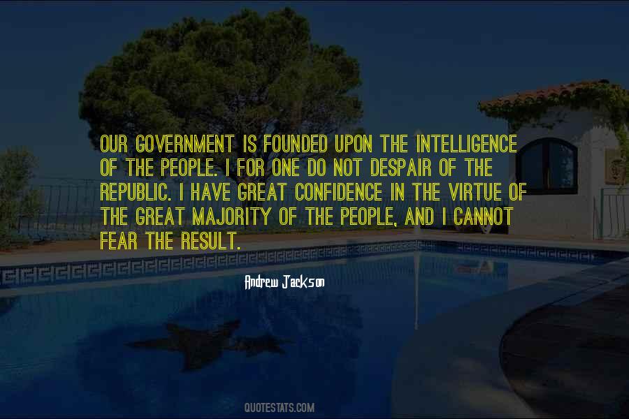 Quotes About Fear And Government #335959