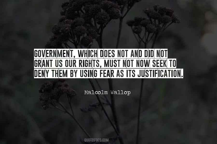 Quotes About Fear And Government #341556