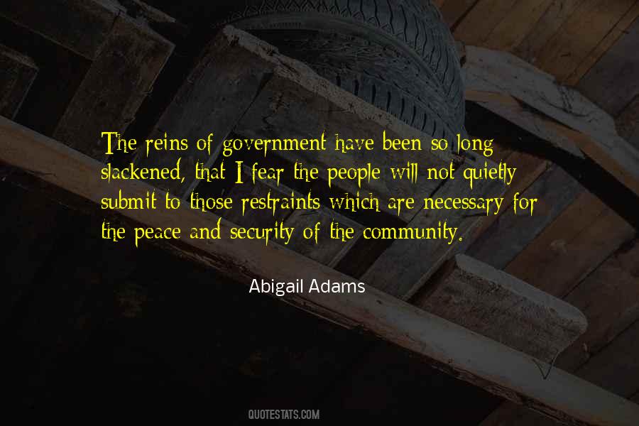 Quotes About Fear And Government #522223