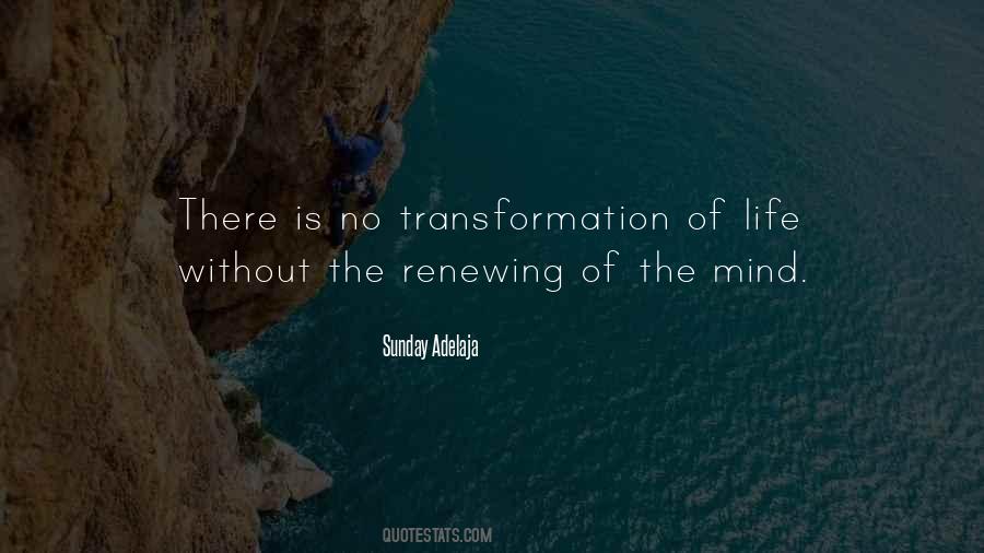 Quotes About Transforming Life #1212211