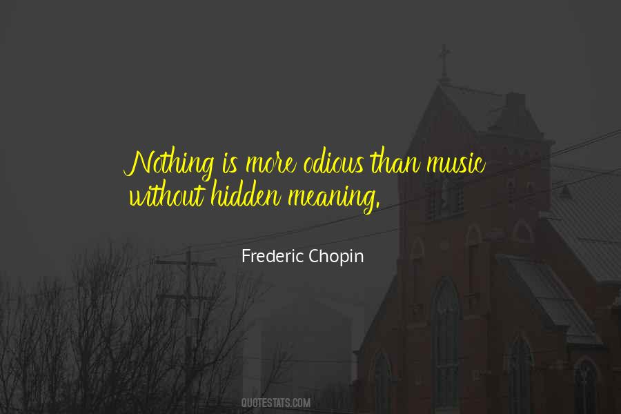 Quotes About Chopin's Music #809123