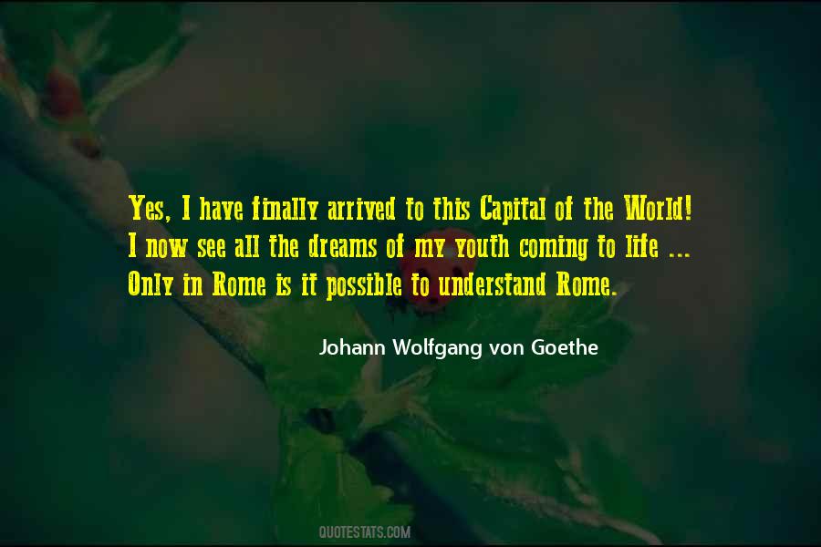 Quotes About The Dream World #212606